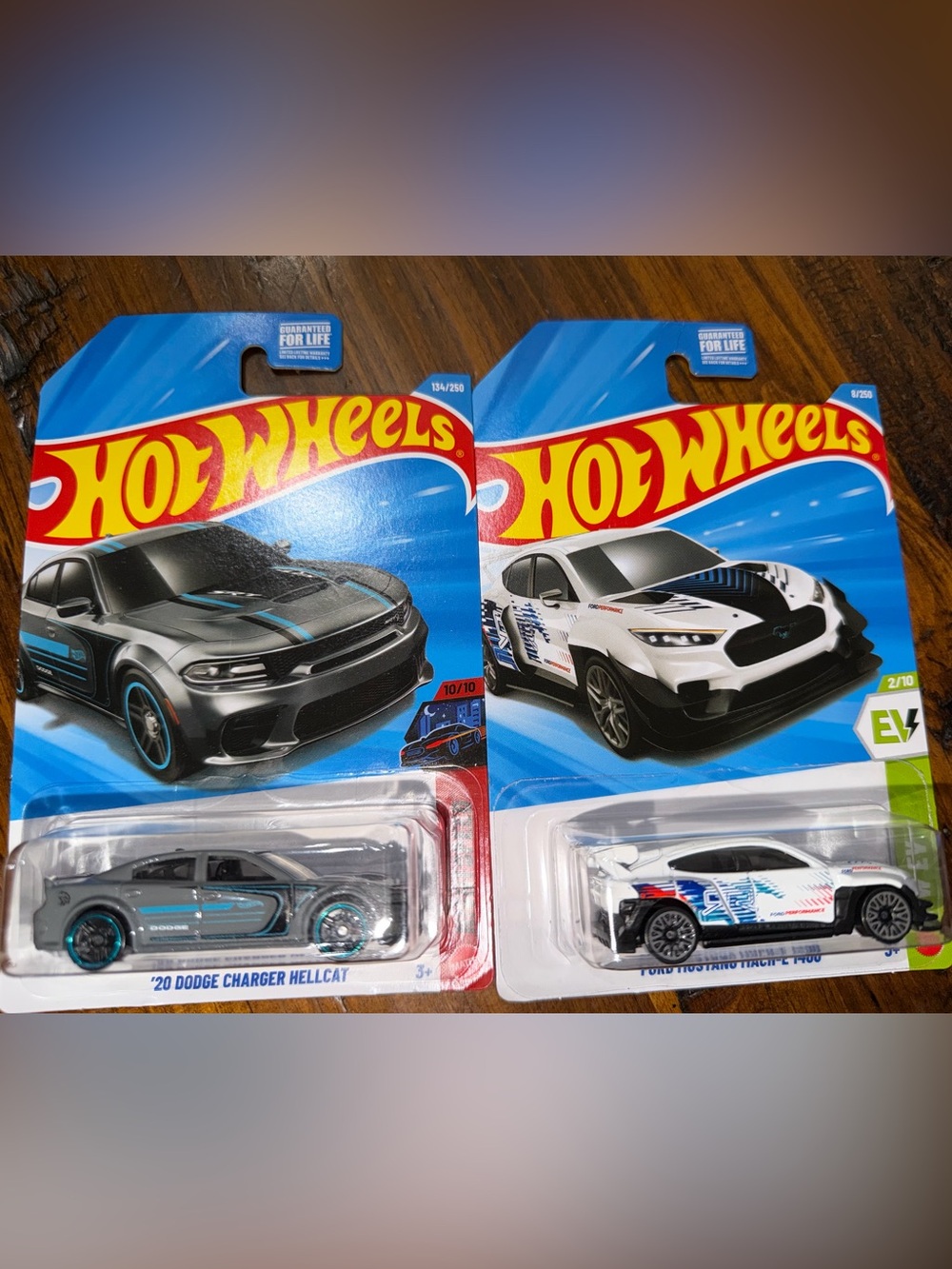 Bundle — Blue Accent Dodge Charger & Ford Mustang Mach-E 1400